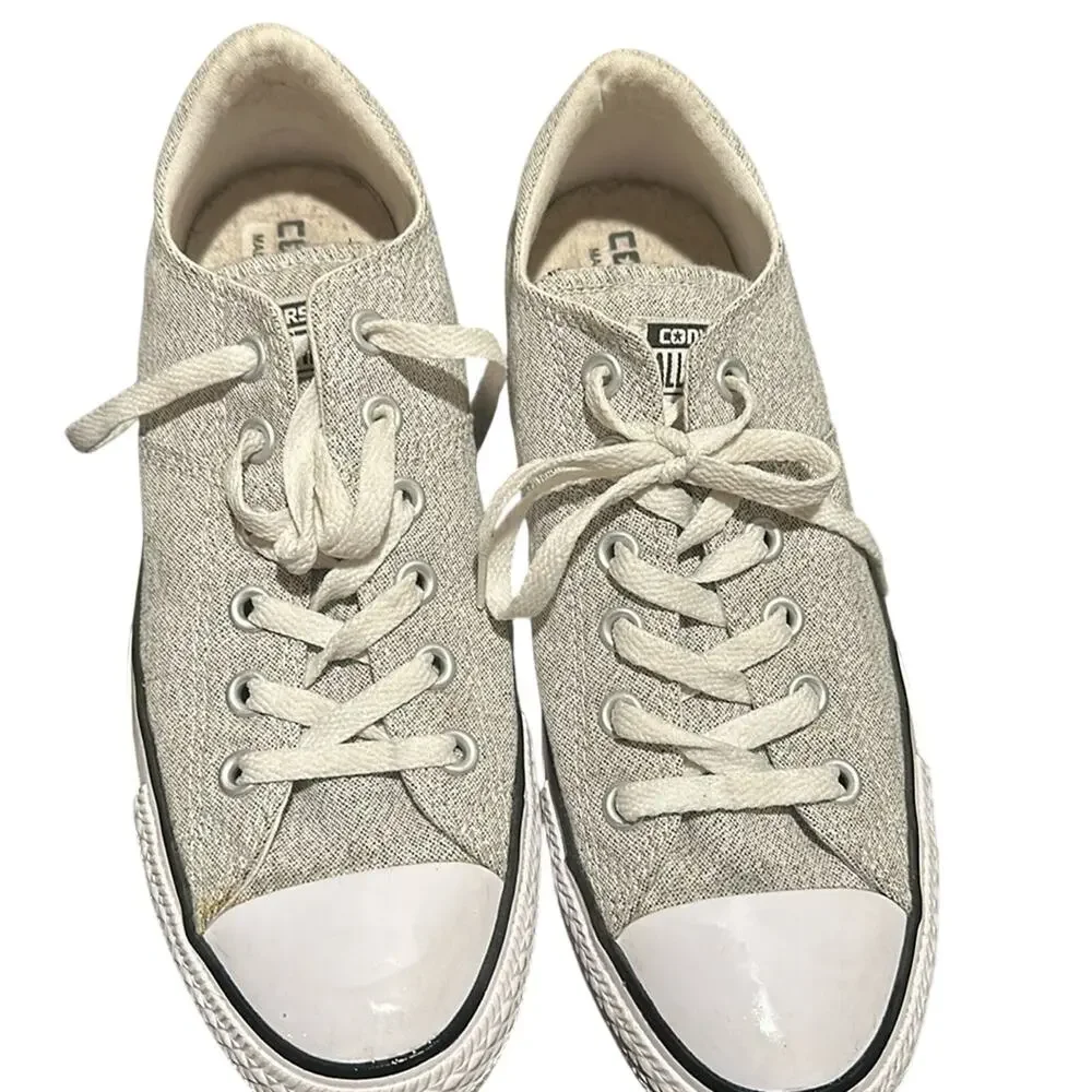 Converse Chuck Taylor All Star Madison low-top sneakers light grey oatmeal 9
